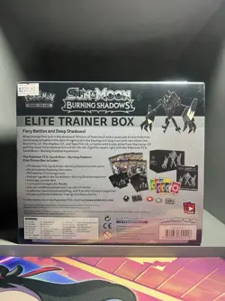 Pokemon TCG Sun Moon Burning Shadows Elite Trainer Box Factory Sealed New - Image 3