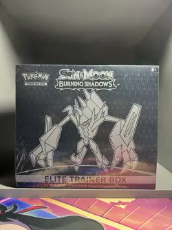 Pokemon TCG Sun Moon Burning Shadows Elite Trainer Box Factory Sealed New - Image 5