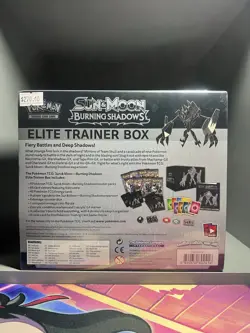 Pokemon TCG Sun Moon Burning Shadows Elite Trainer Box Factory Sealed New - Image 7