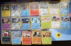 19 error Miscut/Crimped pokemon cards - Image 1