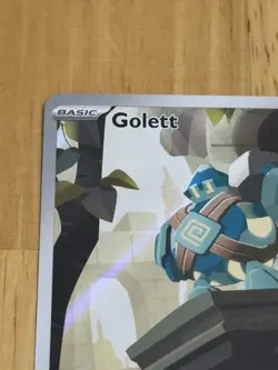 Pokémon TCG Golett IR Illustration Rare Black Bolt 122/86 ENGLISH - Image 2