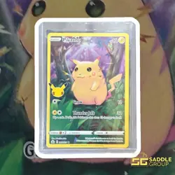 Pikachu 005/025 Celebrations 25th Anniversary Full Art Holo Pokemon TCG MINT - Image 1
