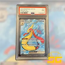 2024 Pokémon SSP Milotic ex #217 Ultra Rare – PSA 9 MINT – Shrouded Fable Holo - Image 2