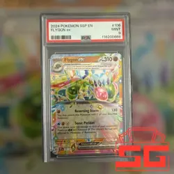 2024 Pokémon SSP Flygon ex #106 – PSA 9 MINT – Full Art Ultra Rare - Image 2