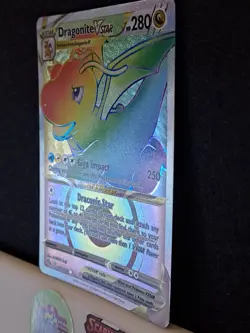 Pokémon TCG Dragonite Vstar Pokémon Go 081/078 Holo Secret Rare NM - Image 10