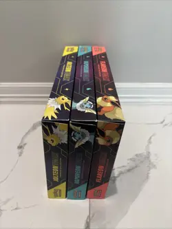 Pokemon Eeveelution Vmax Premium Collection Set of 3 - Vaporeon Jolteon Flareon - Image 2