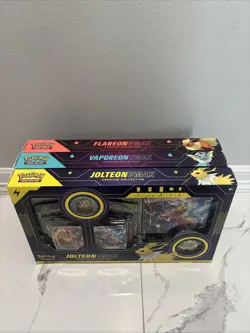 Pokemon Eeveelution Vmax Premium Collection Set of 3 - Vaporeon Jolteon Flareon - Image 8