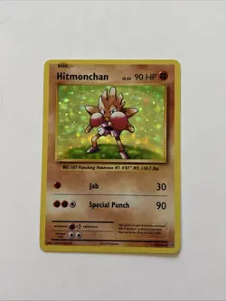 Hitmonchan 62/108 Holo XY Evolutions Pokemon NM - Image 3