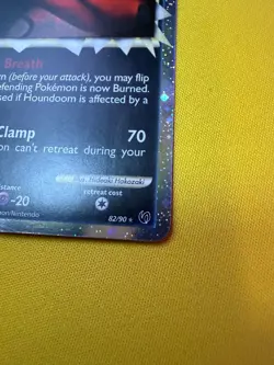 HOUNDOOM PRIME 82/90 UNDAUNTED SET HOLO POKEMON CARD TCG - Image 6