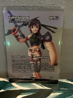 Yuffie Kisaragi - 60 - Magic: Final Fantasy MTG - Borderless - FOIL - Showcase - Image 1