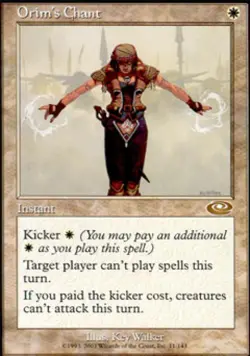 MTG English Orim's Chant NM Normal Planeshift - Image 1