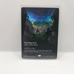 Breeding Pool NM Foil #278 MTG EOE Borderless Edge of Eternities - Image 1