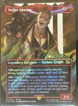 Seifer Almasy 534 - Surge Foil - Final Fantasy Magic The Gathering MTG - Image 1