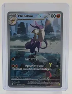 Mienshao (Illustration Rare) 134/086 IR Pokemon SV: White Flare (WHT) EN TCG NM - Image 1