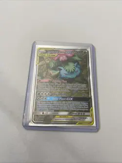 Pokemon Venusaur & Snivy GX Tag Team Black Star Promo Holo SM229 NM - Image 1