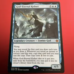 1 x God-Eternal Kefnet - War of the Spark - NM-Mint - MTG  - Image 2