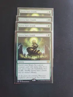 x1 MTG 1x Green Sun's Zenith # 150 Double Masters 2022 - Image 1