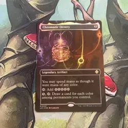 MTG: Chromatic Orrery (0107) Lost Caverns Of Ixalan Borderless Foil PR0XY NM - Image 1