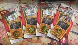 Guardians Rising Blister - (2) 3 Card Mini Booster Pack Holo Coin - Pokemon 2017 - Image 4