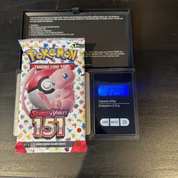 Pokemon 151 English Heavy Sealed Booster Pack (22.94 grams) - Image 1