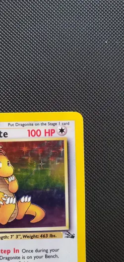 Dragonite 4/62 Fossil Unlimited Edition Holo Vintage Rare Pokémon Card 4/62 - Image 13