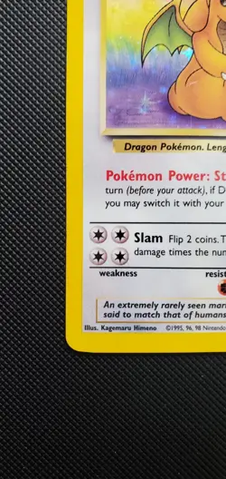 Dragonite 4/62 Fossil Unlimited Edition Holo Vintage Rare Pokémon Card 4/62 - Image 15