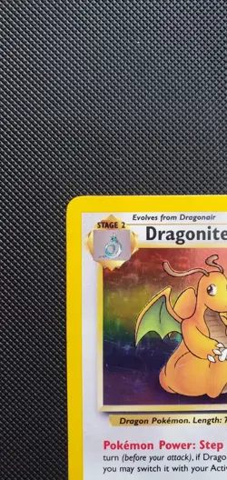Dragonite 4/62 Fossil Unlimited Edition Holo Vintage Rare Pokémon Card 4/62 - Image 2