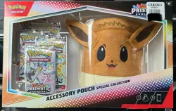 Pokémon TCG: Prismatic Evolutions - Accessory Pouch Special Collection - New - Image 1