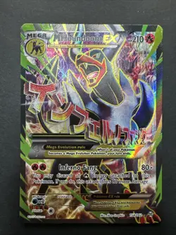 Pokemon TCG Mega M Houndoom EX 154/162 XY Breakthrough Card - Image 3
