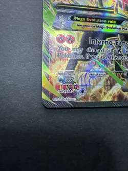 Pokemon TCG Mega M Houndoom EX 154/162 XY Breakthrough Card - Image 7