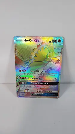 Pokémon TCG HO-OH GX Sun & Moon Sm80 Promo Promo - Image 1