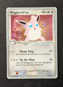 Wigglytuff ex 101/101 Pokemon TCG 2004 Hidden Legends Holo Rare || LP - Image 1