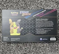 NEW Pokemon TCG: Crown Zenith Premium Playmat Collection Morpeko V-Union IN HAND - Image 2