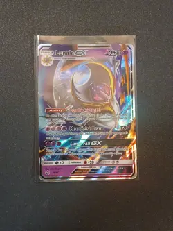 Lunala GX SM17 Pokémon Sun & Moon Black Star Promo Holo Rare TCG MP - Image 1