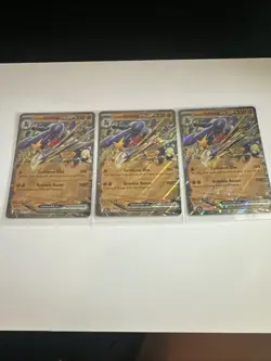Cynthia’s Garchomp ex 104/182 DOUBLE RARE HOLO Destined Rivals Pokemon SV10 Foil - Image 1