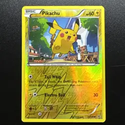 Pikachu 20/108 Reverse Holo XY Roaring Skies Set Pokemon Card 2015 - Image 1