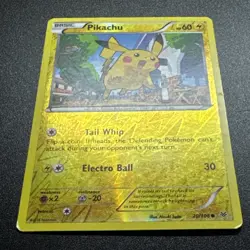 Pikachu 20/108 Reverse Holo XY Roaring Skies Set Pokemon Card 2015 - Image 2