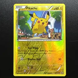 Pikachu 20/108 Reverse Holo XY Roaring Skies Set Pokemon Card 2015 - Image 4