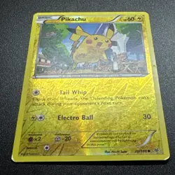 Pikachu 20/108 Reverse Holo XY Roaring Skies Set Pokemon Card 2015 - Image 5