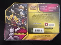 NEW Pokemon MEWTWO & MEW GX Tag Team Tin - Brand New Factory Sealed - Image 7