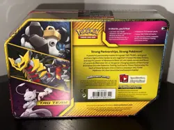 NEW Pokemon MEWTWO & MEW GX Tag Team Tin - Brand New Factory Sealed - Image 8