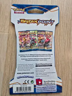 Pokemon TCG XY Breakpoint Blister Booster Pack- Art Set of 4 - Image 5