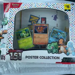 Pokemon S&V 151 Poster Collection *No Packs* Open Boxes w/ Promos Cards & Poster - Image 1