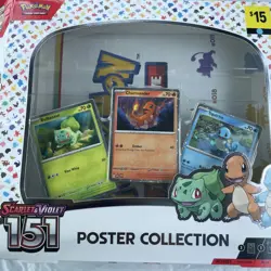 Pokemon S&V 151 Poster Collection *No Packs* Open Boxes w/ Promos Cards & Poster - Image 2