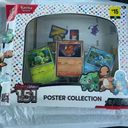 Pokemon S&V 151 Poster Collection *No Packs* Open Boxes w/ Promos Cards & Poster - Image 7