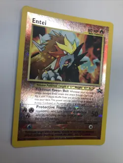 Entei 34 Black Star Promo Reverse Holo Pokemon Card TCG Nintendo - Image 11