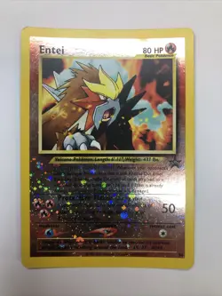 Entei 34 Black Star Promo Reverse Holo Pokemon Card TCG Nintendo - Image 9