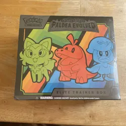 Pokemon TCG Paldea Evolved Elite Trainer Box ETB New Factory Sealed Box - Image 1