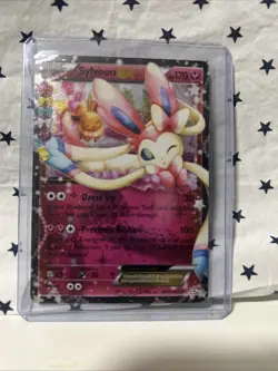 Pokemon XY Generations Radiant Collection Sylveon EX 2016 RC21/RC32 - Image 1