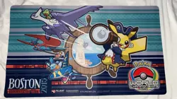 Pokemon 2015 World Championships Boston Pikachu Playmat - Image 2